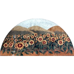 Flowers Mosaic - MF013B