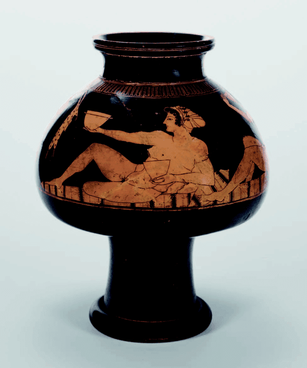 Red-figure psykter by Euphronios