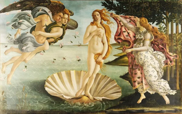 The birth of Venus Sandro Bottichelli