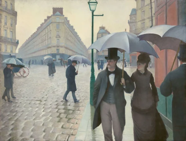 Paris Street; Rainy Day, 1877