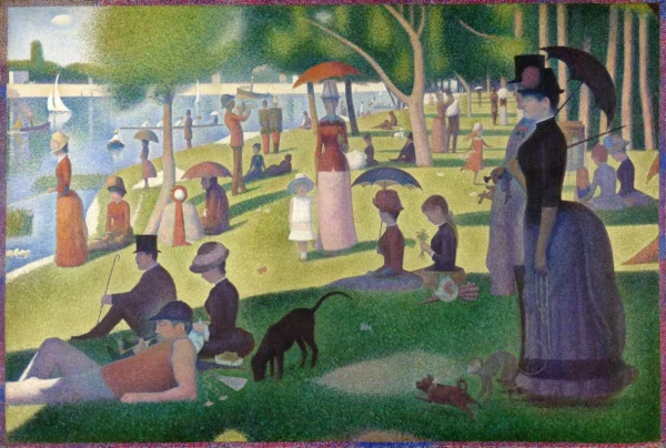 A Sunday Afternoon on the Island of La Grande Jatte, 1884–1886