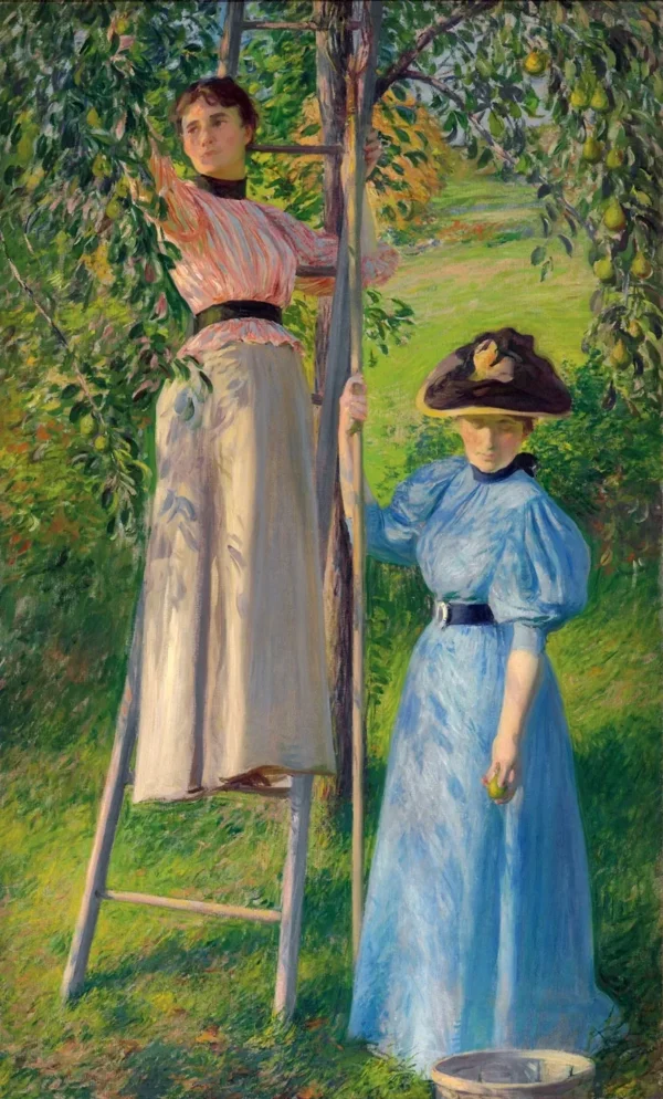 Pear Pickers (The Pear Orchard), Mid-1890s