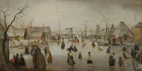 Winter Fun at a Village