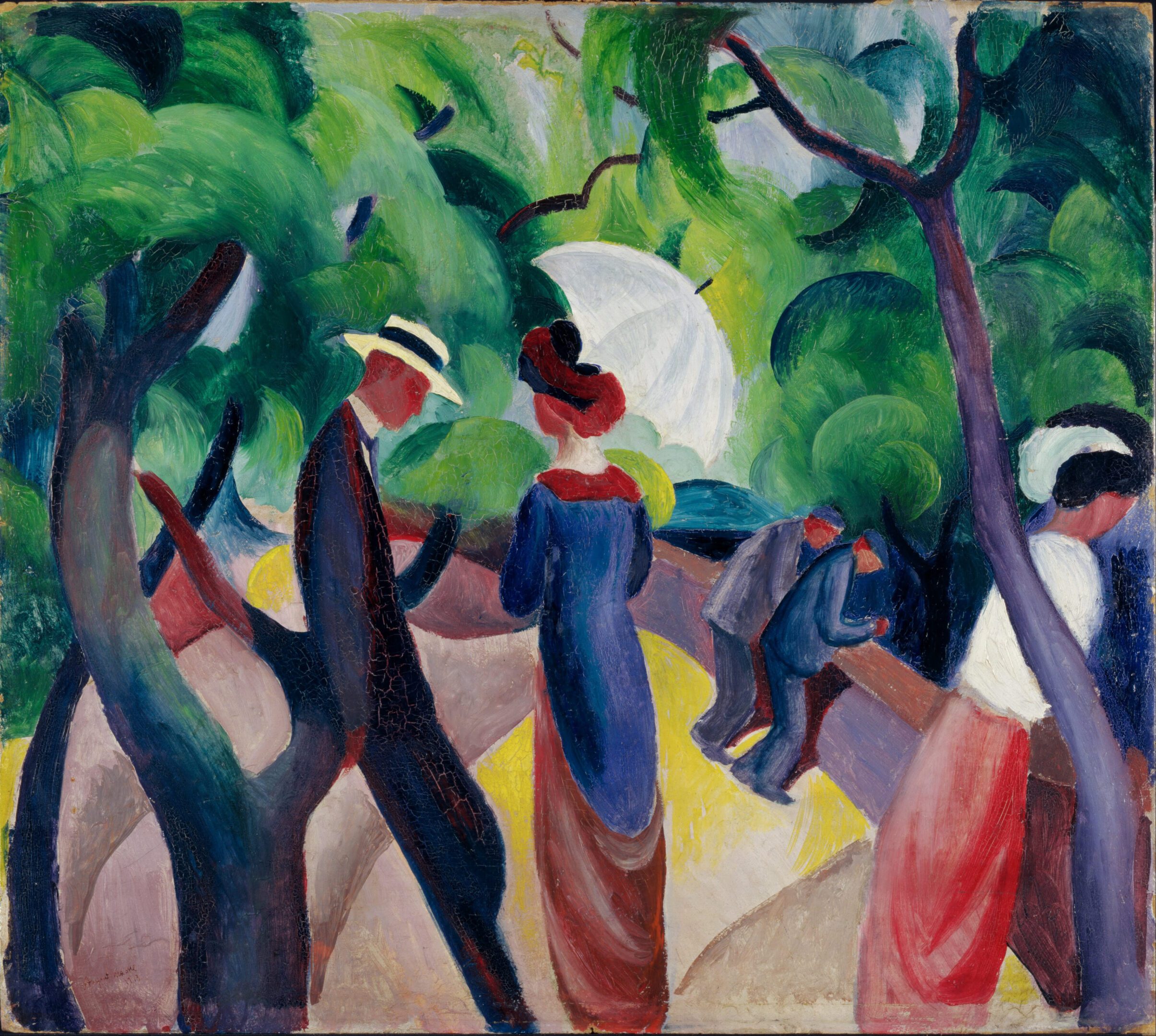 _1- Promenade, Macke,_August_-_Promenade_-_Go _1- Promenade, Macke,_August_-_Promenade_-_Go
