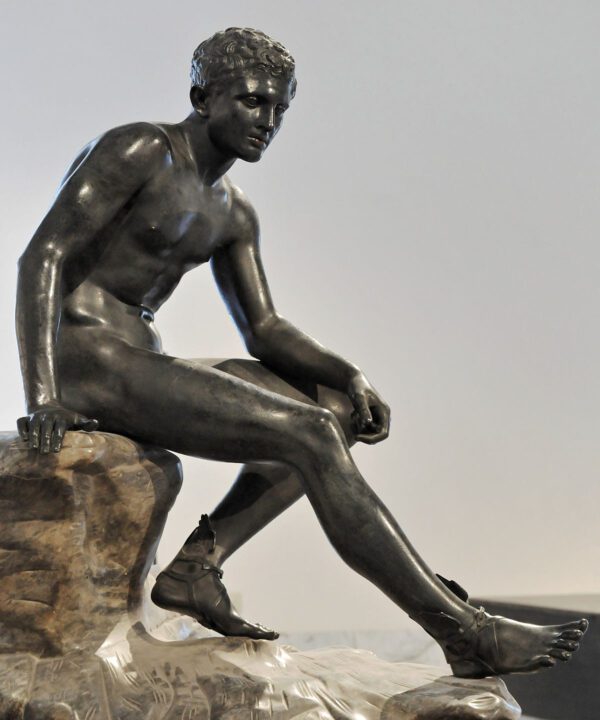 Seated Hermes, or Mercury in repose
