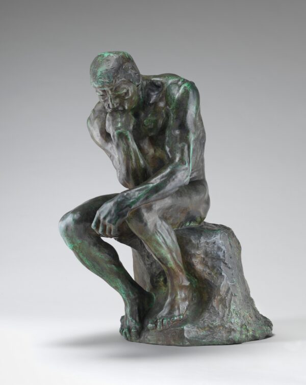 The thinker August Rodin  1880, cast 1901