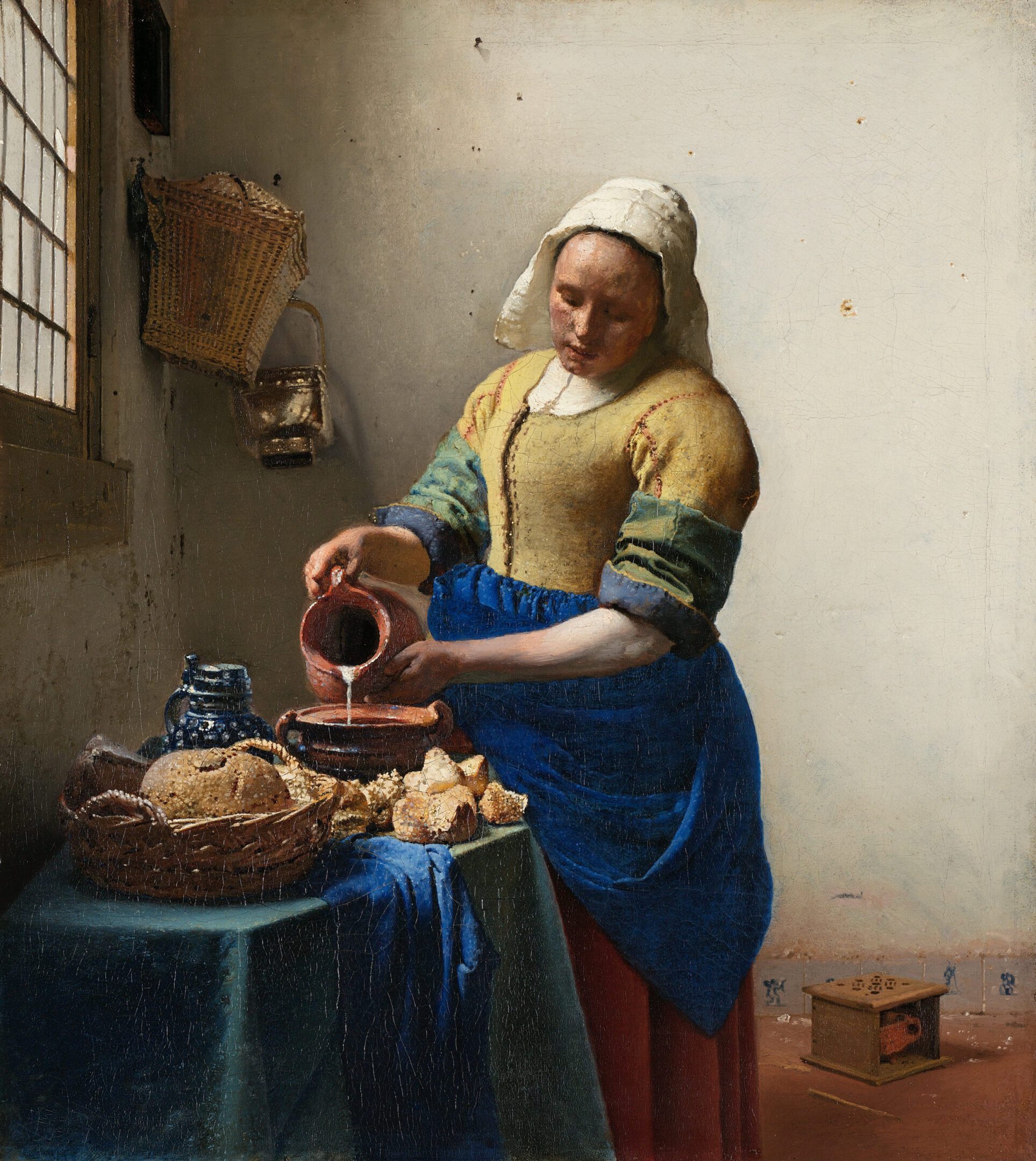 the milkmaid vermeer the milkmaid vermeer