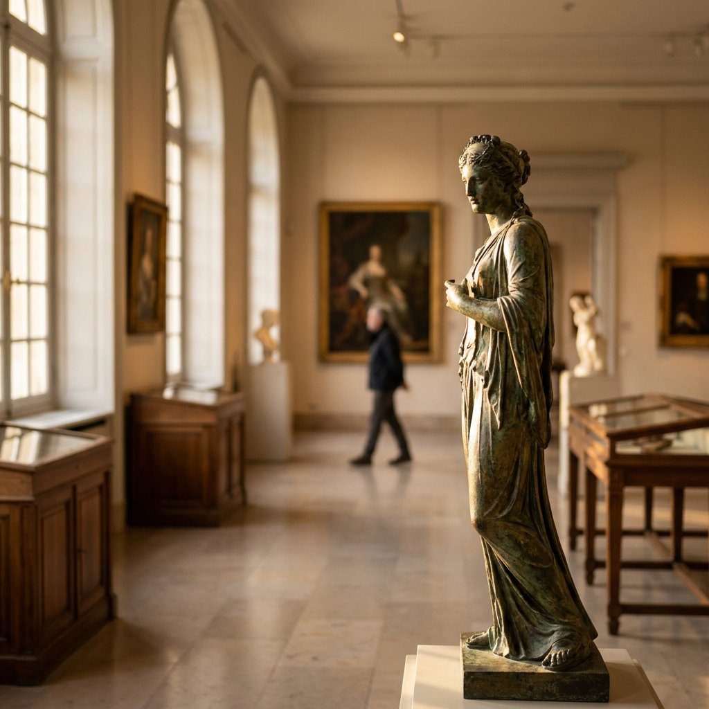 Patina statues